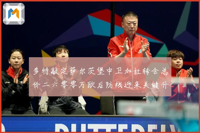 多特敲定萨尔茨堡中卫加杜转会总价二六零零万欧后防线迎来关键升战术观察